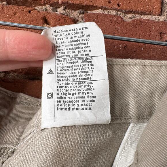 Vintage Carhartt 100% Cotton Khaki Work Shorts Gold Digger US-49 Sz 38 - Picture 6 of 6